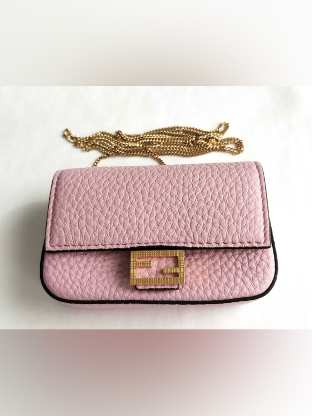 Fendi Nano Baguette Crossbody/Charm